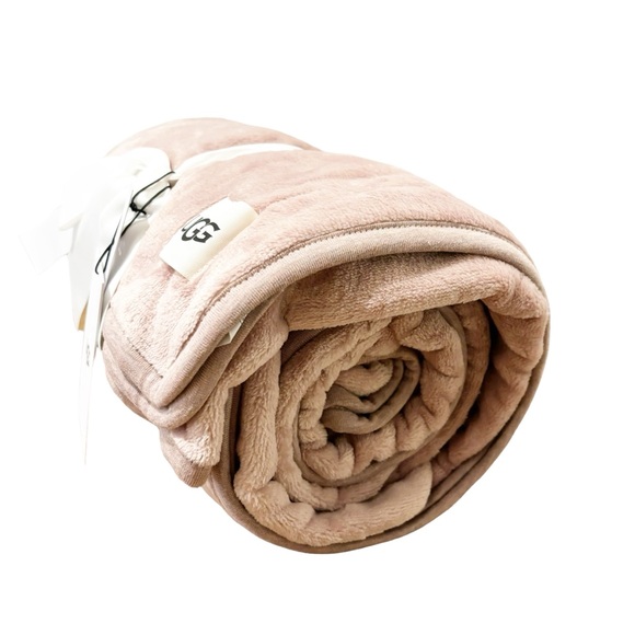 UGG DUFFIELD THROW LIGHT MAUVE - Picture 3 of 4